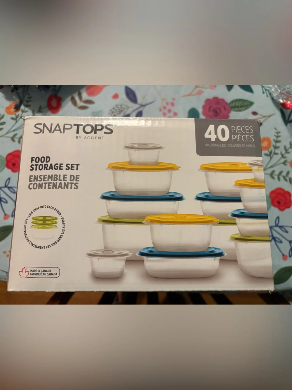 40-Piece Food Storage Set